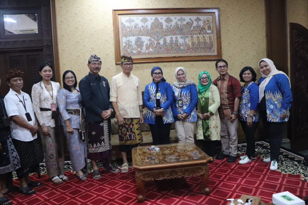 Wabup Suiasa Terima Audiensi Kementerian Tenaga Kerja, BPKK  Bekasi di Badung